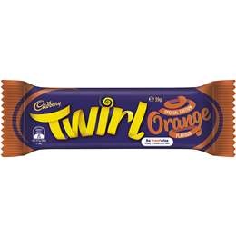 Cadbury Twirl Orange Chocolate Bar 39g