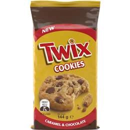 Twix Cookies Caramel & Chocolate  144g