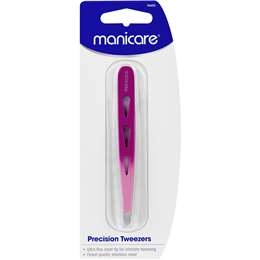 Manicare Precision Tweezers Pink Each