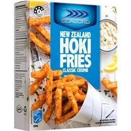 Sealord Hoki Fries Classic Crumb  350g