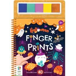 Halloween Finger Print Activity Book  Each