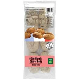 Menissez Bake At Home Multigrain Dinner Rolls 6 Pack