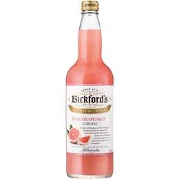 Bickford's Cordial Pink Grape Fruit 750ml