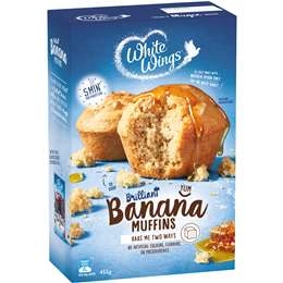 White Wings Banana Muffin 455g