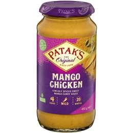 Patak's Mango Chicken Curry Simmer Sauce 450g