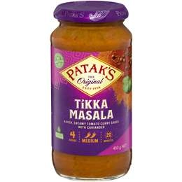 Patak's Tikka Masala Simmer Sauce 450g