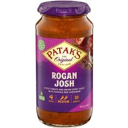 Patak's Rogan Josh Curry Simmer Sauce  450g