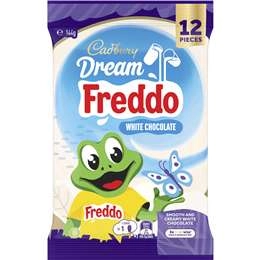 Cadbury Dream Freddo White Chocolate Halloween Sharepack 12 Pack 144g