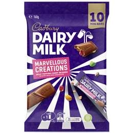 Cadbury Dairy Milk Marvellous Creation Chocolate Share Pack 10 Pieces 160g