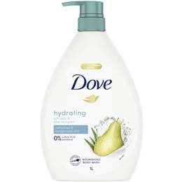 Dove Go Fresh Body Wash Pear & Aloe Vera 1l