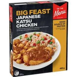 On The Menu Big Feast Japanese Katsu Chicken 480g