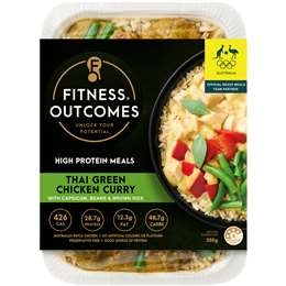 Fitness Outcomes Thai Green Chicken Curry  350g