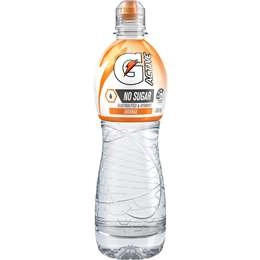 Gatorade G Active Sports Drinks Orange Water Electrolytes & Vitamins 600ml