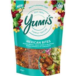 Yumi's Mexican Veggie Bites  200g