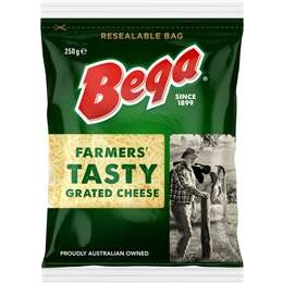 Bega Farmers' Tasty Grated Cheese  250g