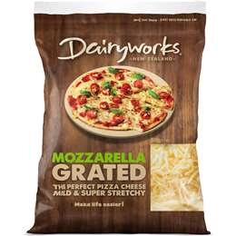 Dairyworks Grated Mozzarella Cheese  500g