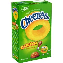 Cheezels Chicken Flavoured Snacks Box  125g