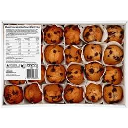  Choc Chip Mini Muffins  24 Pack