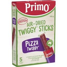 Primo Air Dried Twiggy Sticks Pizza 5 Pack 100g