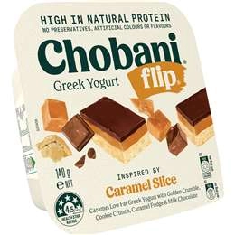 Chobani Flip Greek Yogurt Caramel Slice 140g