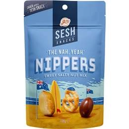 Jc's Sesh Snacks Nippers Sweet Salty Nut Mix 130g