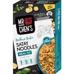 Mr Chen's Satay Noodles Meal Kit  220g