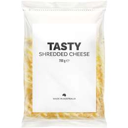 White Label Tasty Shredded Cheese  700g