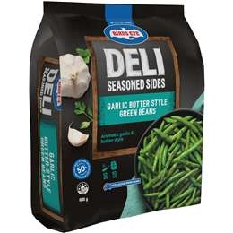 Birds Eye Deli Seasoned Sides Garlic Butter Style Green Beans 600g