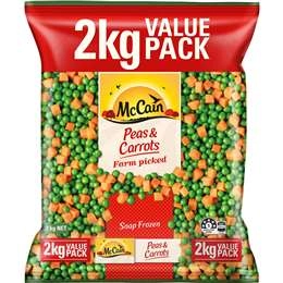 Mccain Peas & Carrots Snap Frozen  2kg