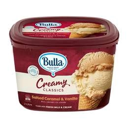 Bulla Creamy Classics Salted Caramel & Vanilla 2l