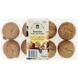 Woolworths Mini Banana Muffin  8 Pack