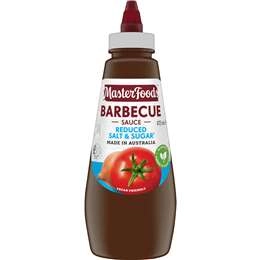 Masterfoods Barbecue Sauce Reduced Salt & Sugar 475ml