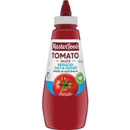 Masterfoods Reduced Salt & Sugar Tomato Sauce 475ml