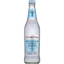 Fever-tree Meditteranean Tonic Water Bottles 500ml