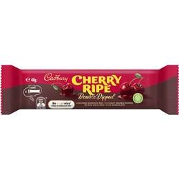 Cadbury Cherry Ripe Double Dipped Dark Chocolate Bar 40g