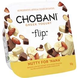 Chobani Flip Greek Yoghurt Nutty For Nana 140g