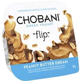 Chobani Flip Greek Yoghurt Peanut Butter Dream 140g