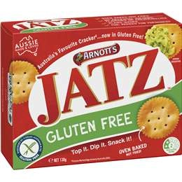 Arnott's Gluten Free Jatz Cracker Biscuits 130g