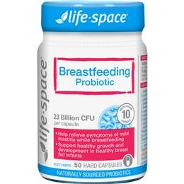 Life Space Breastfeeding Probiotic Hard Capsules 50 Pack