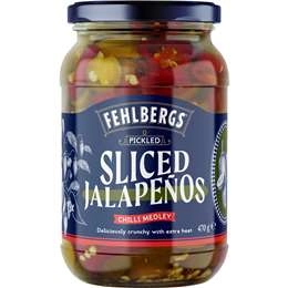 Fehlbergs Jalapenos & Chilli Mix  470g