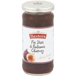 Baxter's Fig & Date Balsamic Chutney 235g