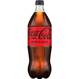 Coca-cola Zero Sugar Soft Drink Bottle 1.25l