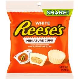 Reese's White Chocolate Cups With Peanut Butter Filling 120g