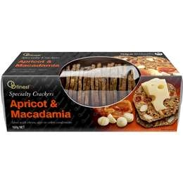 Ob Finest Speciality Crackers Apricot & Macadamia 150g