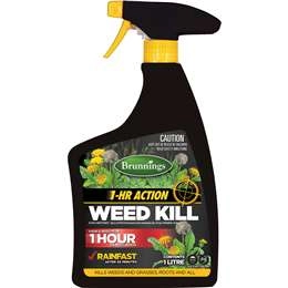 Brunnings 1 Hr Fast Action Weed Kill  1l