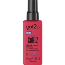 Got2b Hair Spray Curl Spray Define & Frizz Protection 150ml