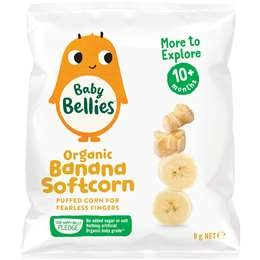 Little Bellies Organic Banana Softcorn 8g