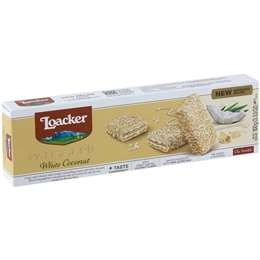 Loacker White Chocolate & Coconut Wafers 100g