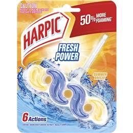 Harpic Fresh Power Summer Breeze Toilet Cleaner Block 1 Pack