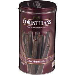 Corinthians Choc Brownie Wafer 350g